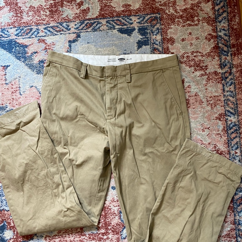 Old Navy Tan Dress Pants